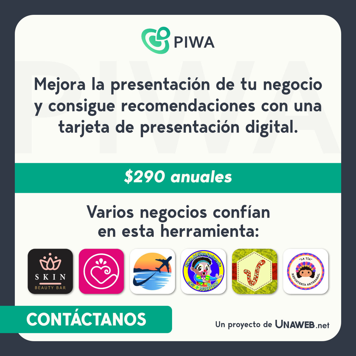 Tarjeta de Presentación digital