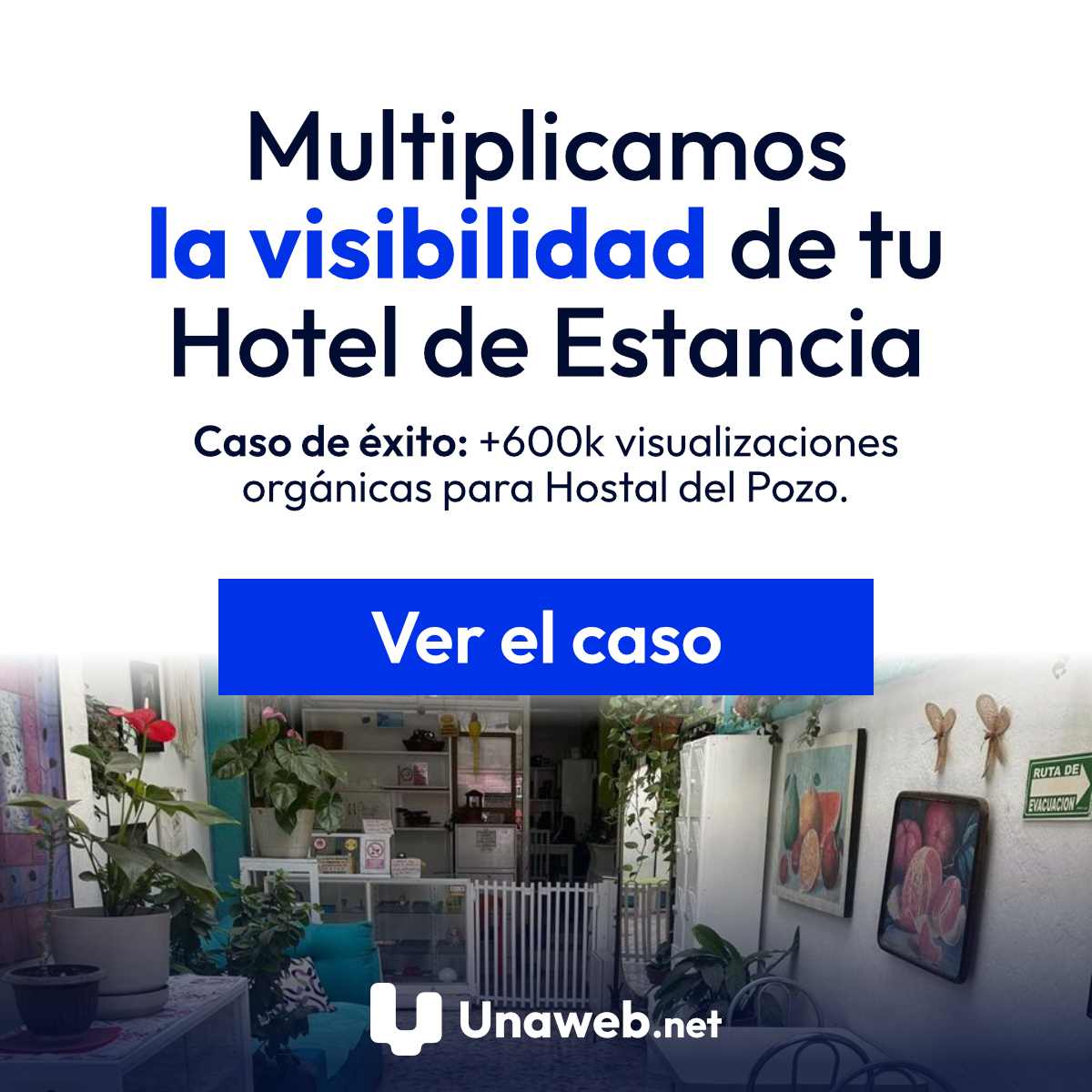 Estrategia para Hoteles: +600k Vistas y Reservas sin Comisiones